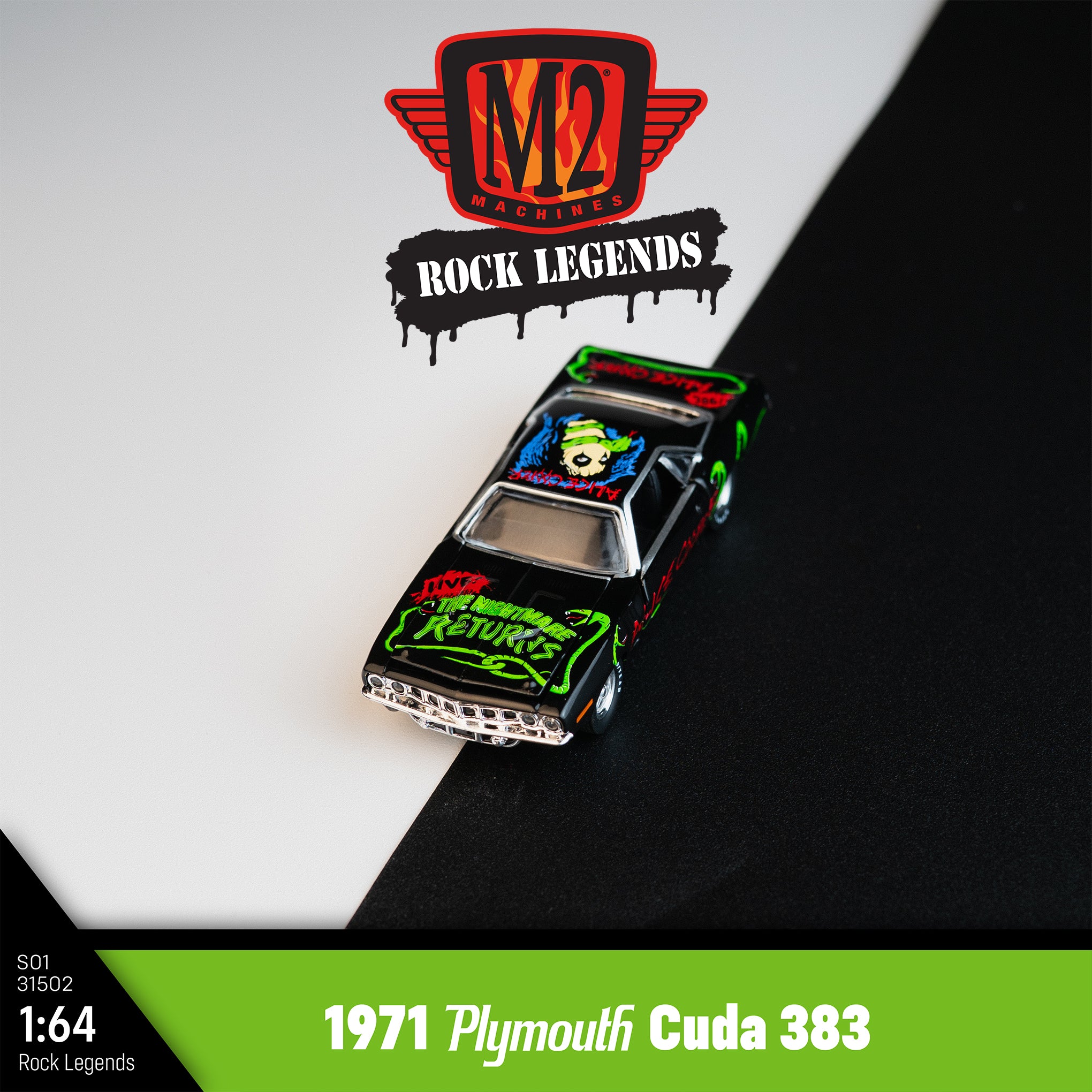 31502-S01 CURTAIN CALL: ALICE COOPER – SERIES 01 | 1:64 Scale – M2